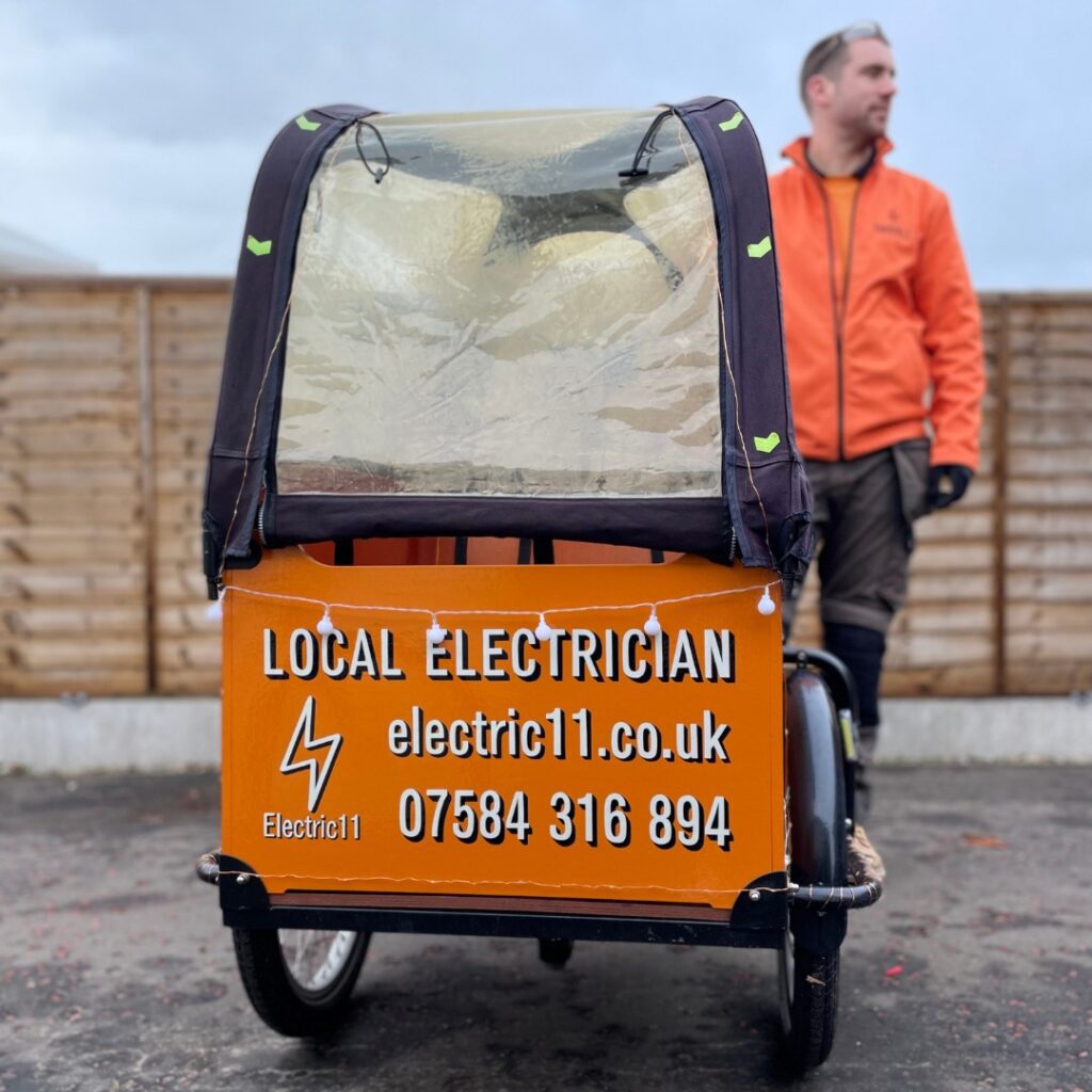 Electric11 Orange Bike