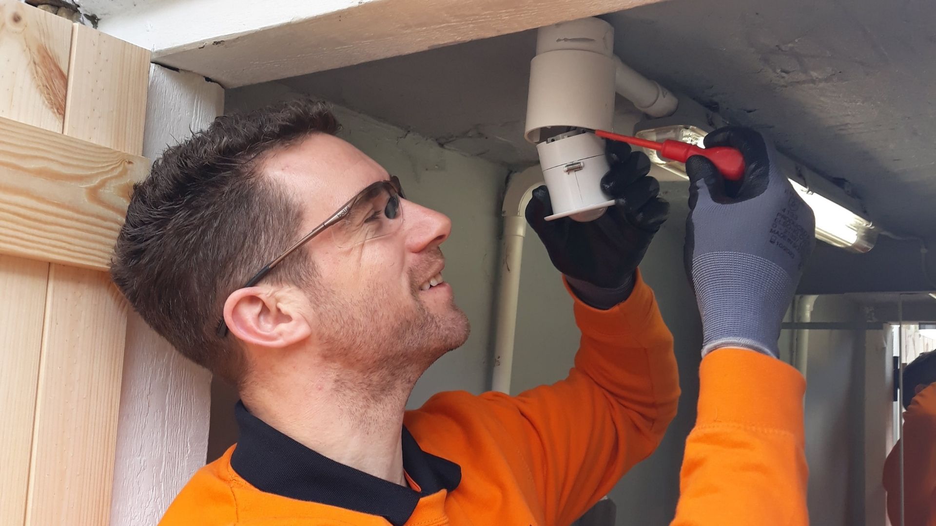 installing light in a residential home in Attleborough Norfolk