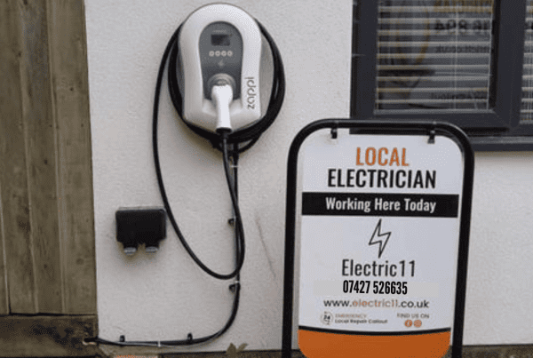 Ev-Car-Charger-With-Electric11-Sign
