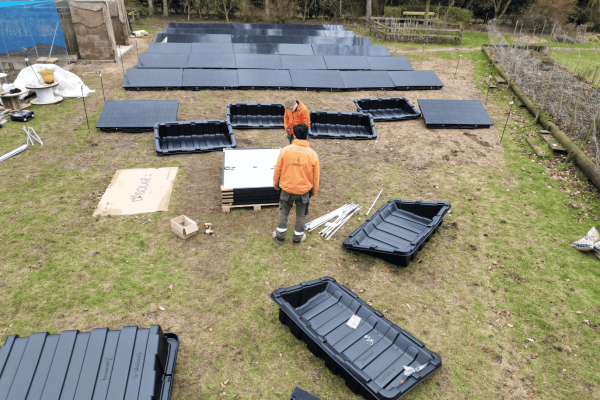 Ground Mounted Solar Panel Installation in Norwich