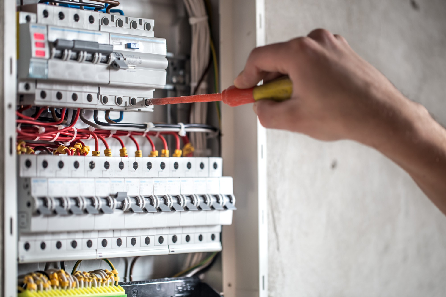 Replacement Consumer Unit being installed in Norfolk by Electric11