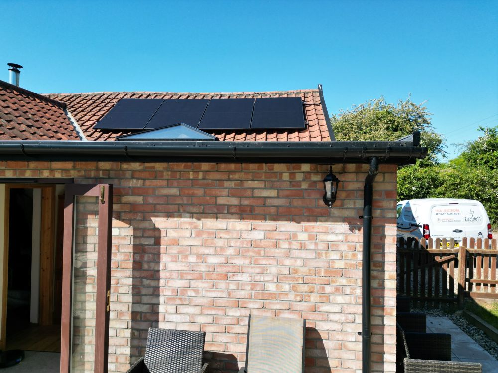 Home Solar Panels put on by Electric11 in Long Stratton