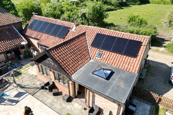 Home Solar Panel Installation by Electric11 in Norfolk