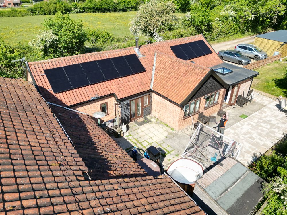 Home Solar Array by electric11 in Long Stratton