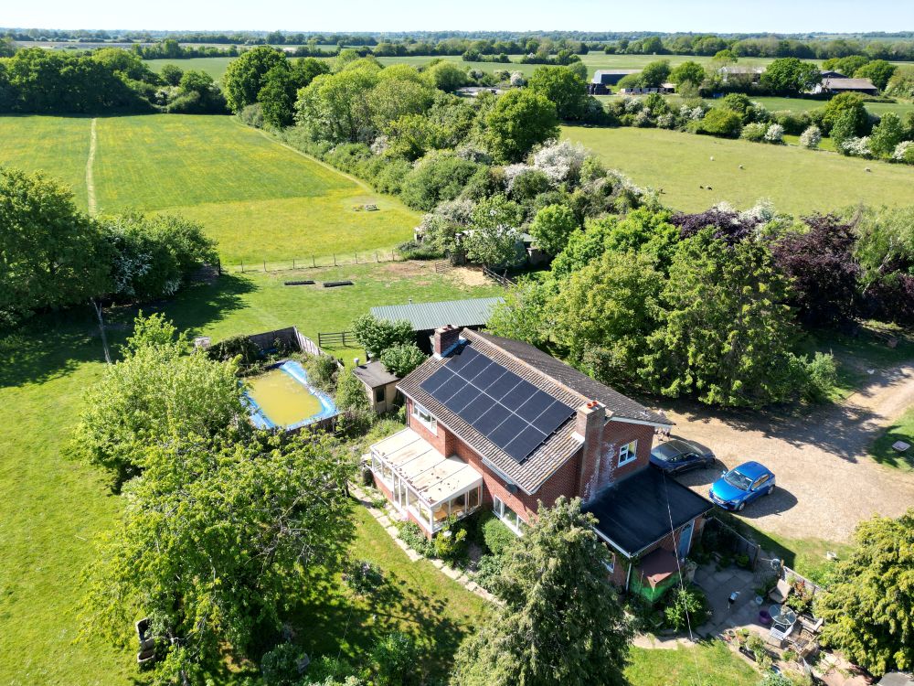 Solar Farm installation by Electric11 in Breckland District, Norfolk