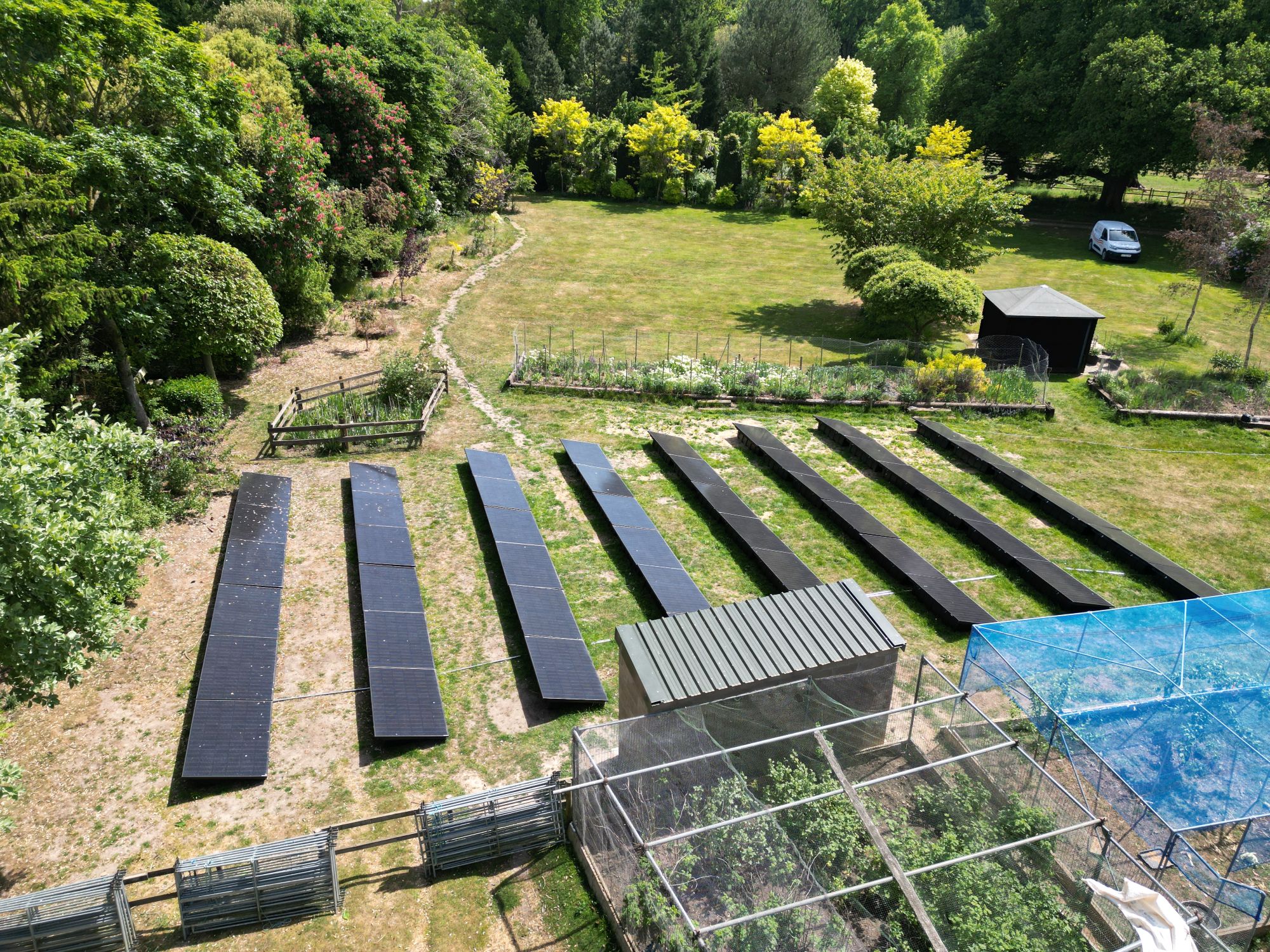 Ground Mounted Solar by Electric11 in Norfolk