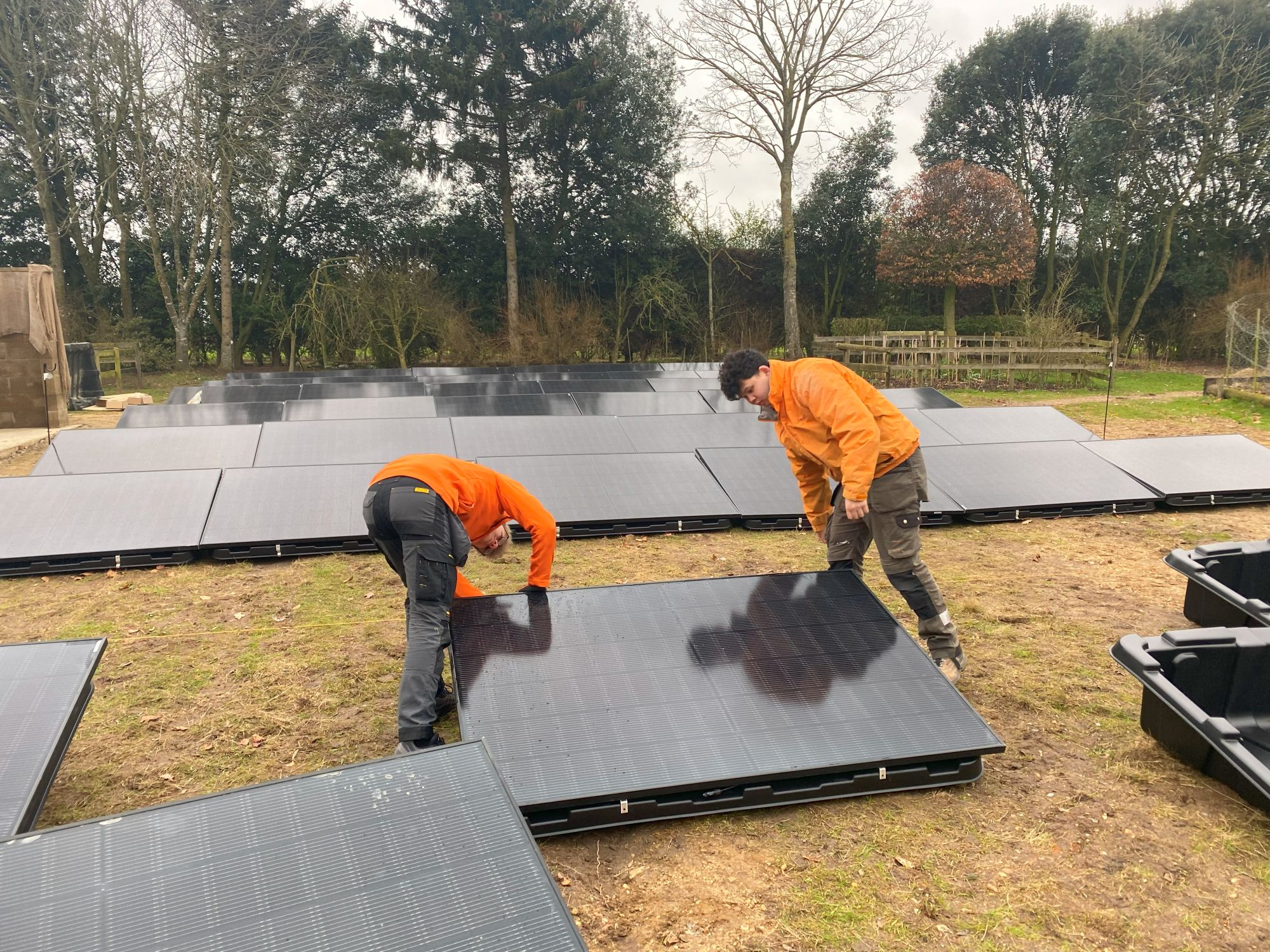 Ground Mounted Solar Case Study in Norfolk by Electric11