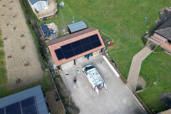 Solar Roof Case Study Norfolk with Electric11