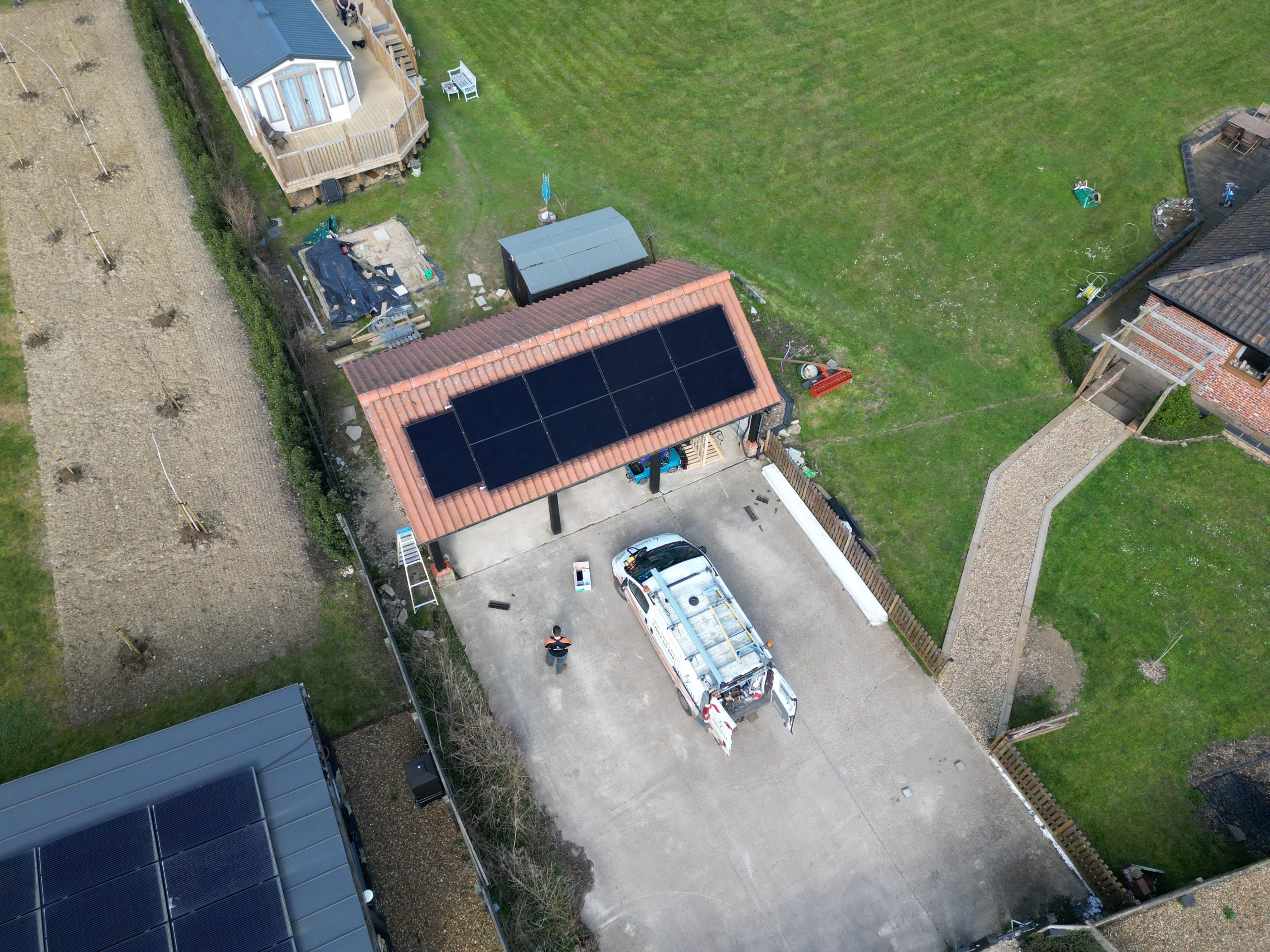Solar Roof Case Study Norfolk with Electric11