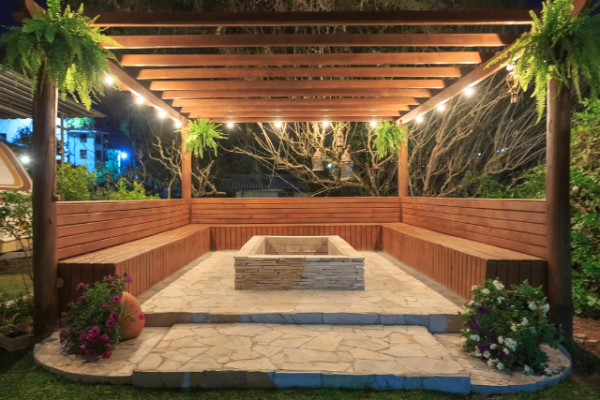 Garden Lights Installation