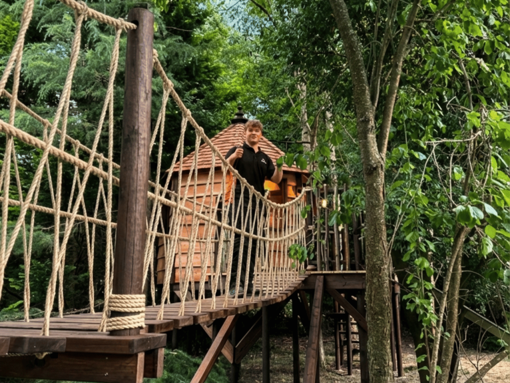 Powering Up A Tree House in Wymondham
