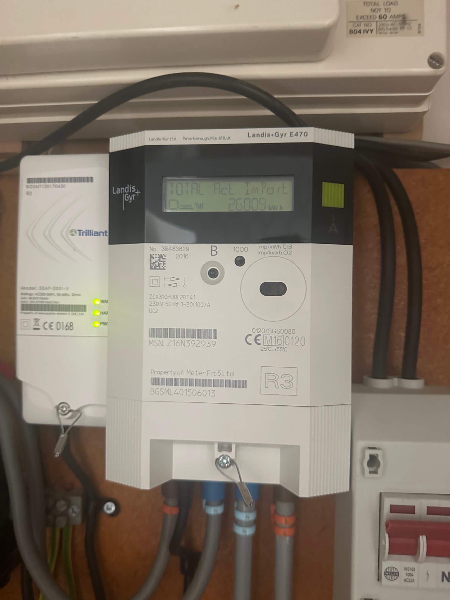 Existing smart meter checked before connecting the solar PV system