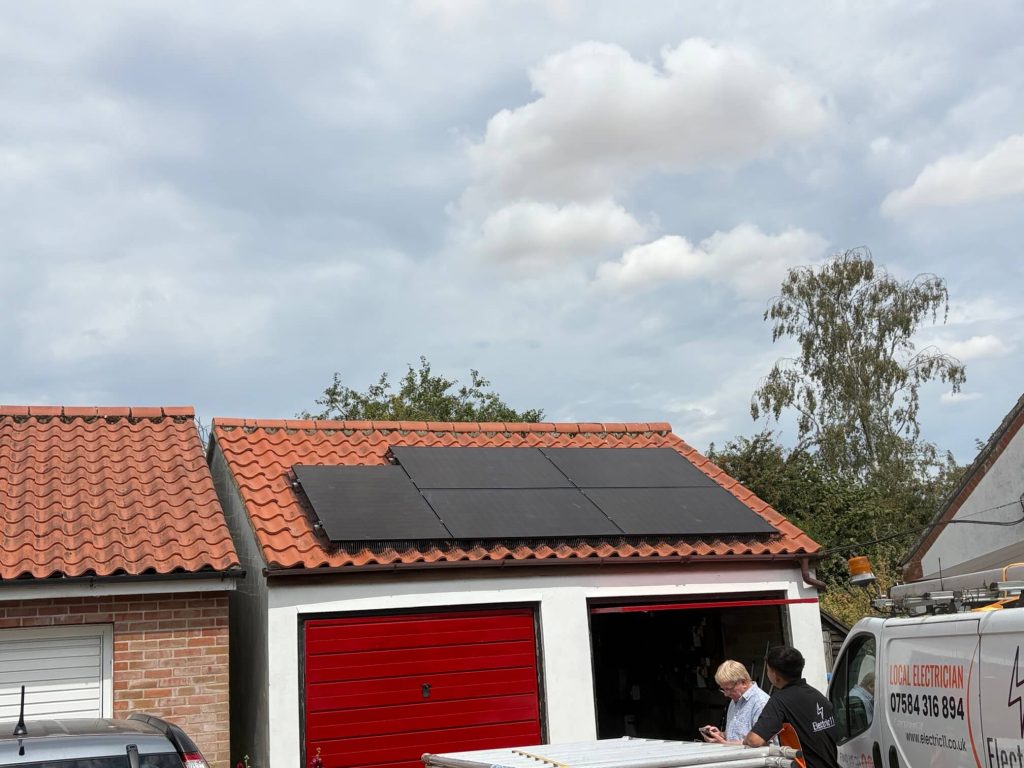 Garage-Roof Solar and Fox ESS Battery Installation near Diss featured image