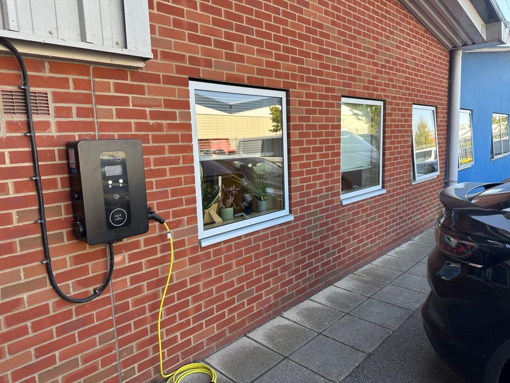Workplace EV Charger Replacement in Wymondham featured image